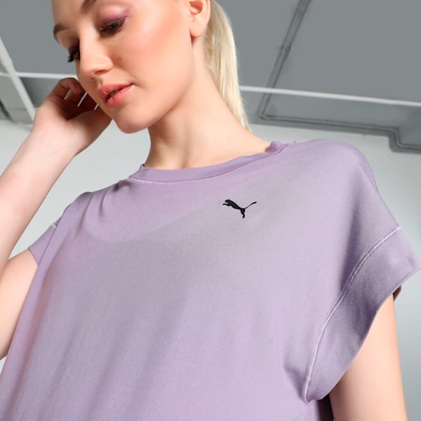 Maternity STUDIO Women's Training T-shirt, Pale Plum, extralarge-IND