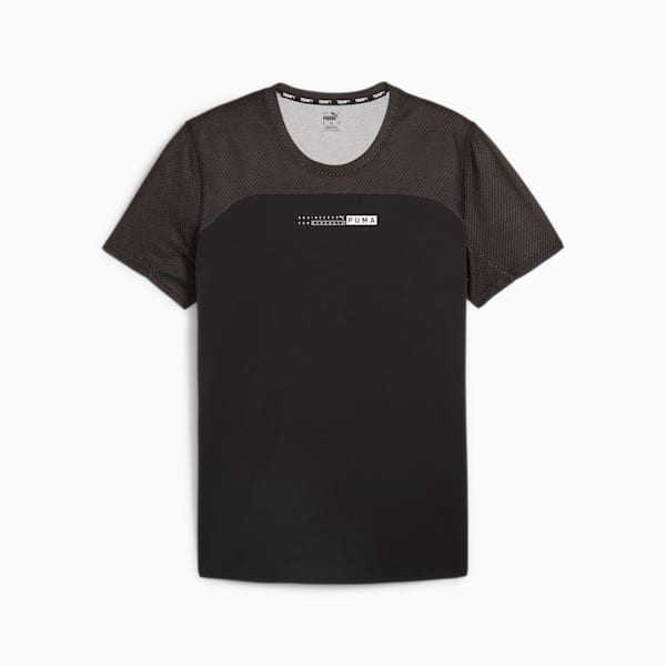 DriRelease Men's Mesh Training T-shirt, PUMA Black, extralarge-IND