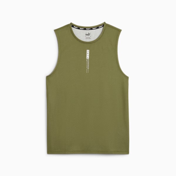 DriRelease Mesh Men's Training Tank, Olive Green, extralarge-IND
