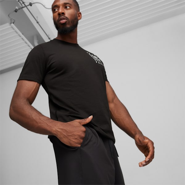 Cloudspun Men's Knit Training Shorts, PUMA Black, extralarge