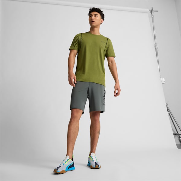 M Concept Men's Training Tee, Olive Green, extralarge