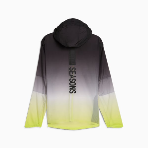 SEASONS Ultra Trail Men's Jacket, Lime Pow-fade print, extralarge-IDN