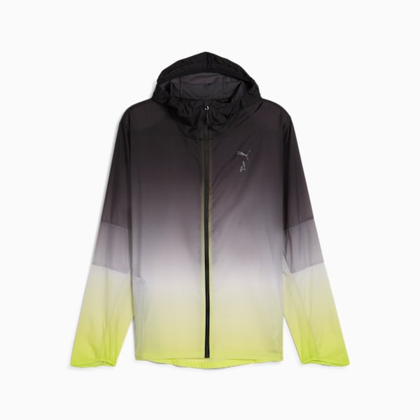 SEASONS Ultra Trail Men's Jacket, Lime Pow-fade print, extralarge