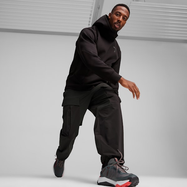 Puma men's fleece cargo sweatshirt deals