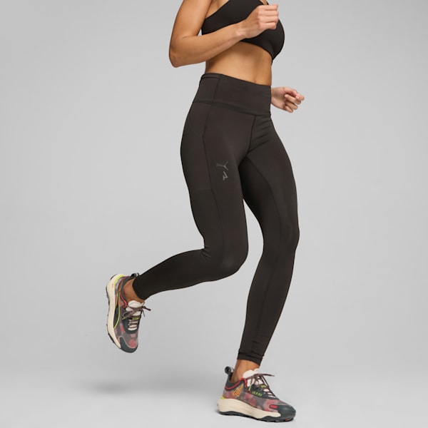 Mallas de running para mujer SEASONS, PUMA Black, extralarge