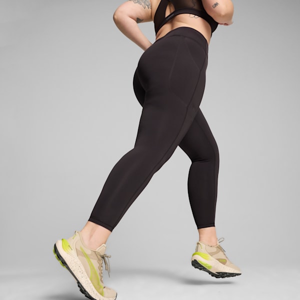 Metallic running tights 2025