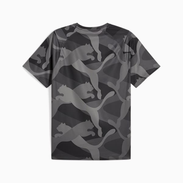 PUMA FIT Ultrabreathe Men's AOP Tee, PUMA Black-Q2 print, extralarge