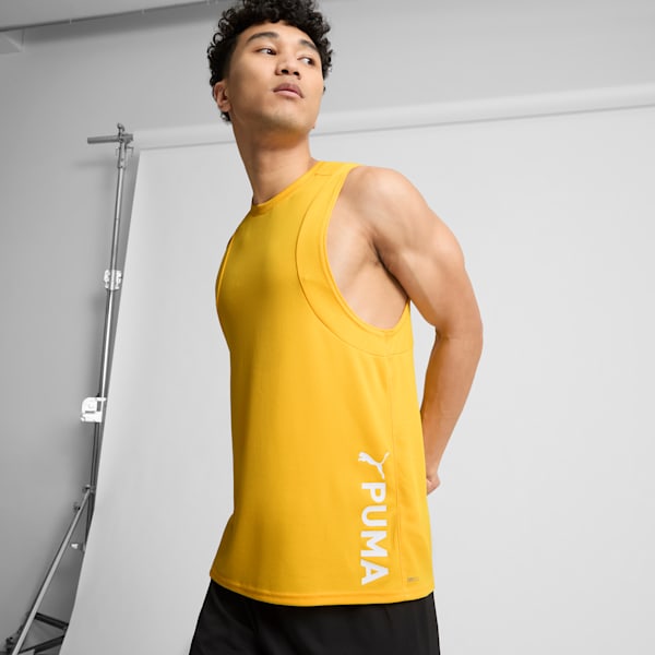 Top de training PUMA FIT Ultrabreathe Homme, Yellow Sizzle, extralarge