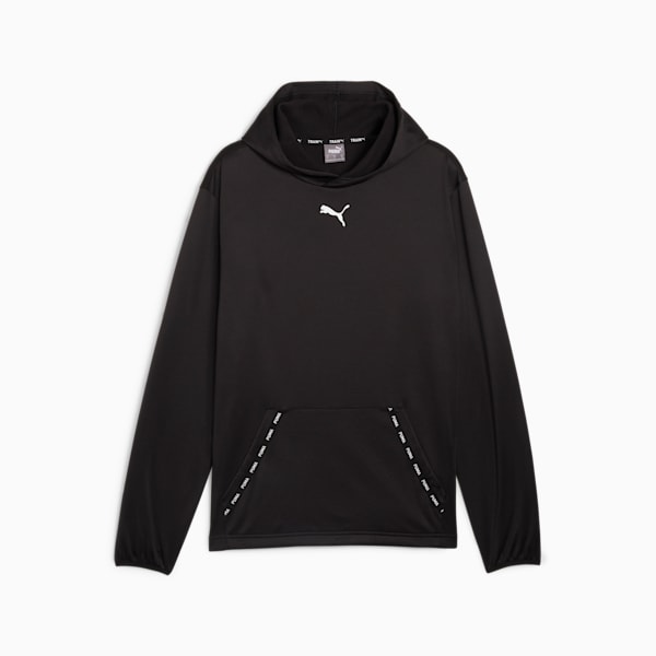 PUMA Fit PWRFleece Men's Hoodie, PUMA Black, extralarge