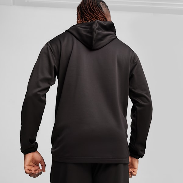 PUMA Fit PWRFleece Men's Hoodie, PUMA Black, extralarge