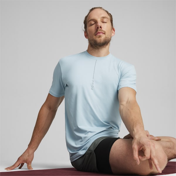 Yogini Lite Mesh Men's T-shirt, Turquoise Surf, extralarge-IND