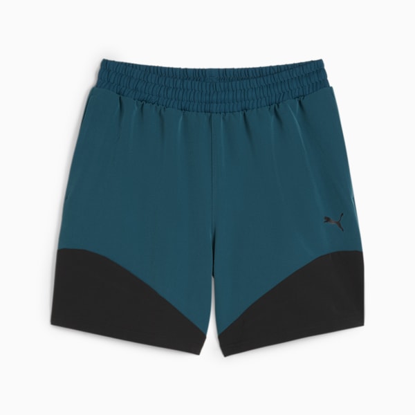 STUDIO UltraMove Men's Woven Shorts, Ocean Tropic, extralarge-IND
