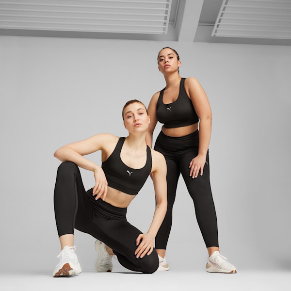 Brassière de running 4KEEPS Femme, PUMA Black, extralarge
