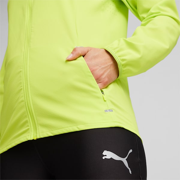 Chamarra para mujer PUMA RUN Elite, Lime Pow, extralarge