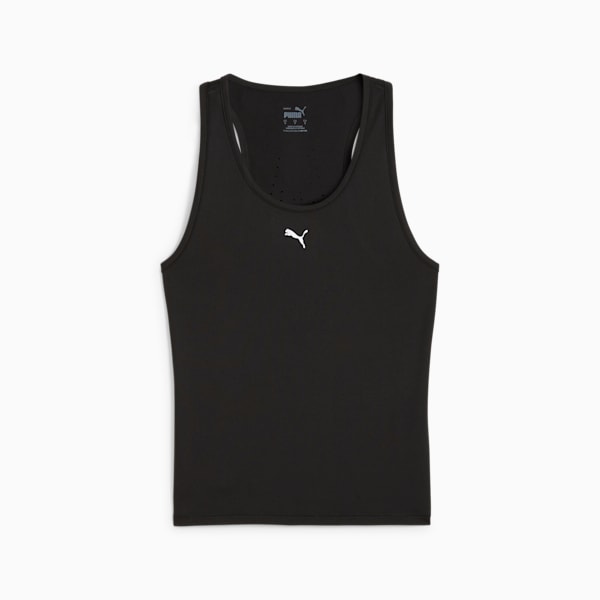 Playera de running sin mangas para mujer RUN CLOUDSPUN, PUMA Black, extralarge