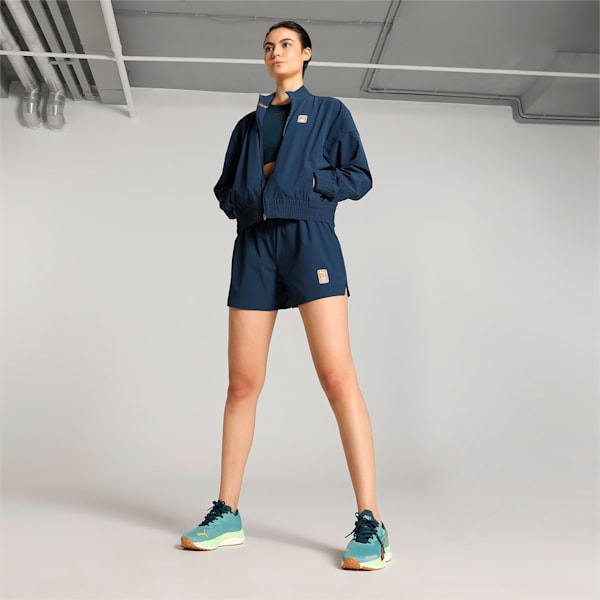 PUMA x First Mile Women's Running Jacket, Club Navy, extralarge-IND