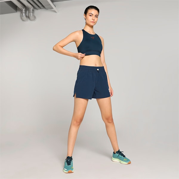 PUMA x First Mile Women's Running Shorts, Club Navy, extralarge-IND