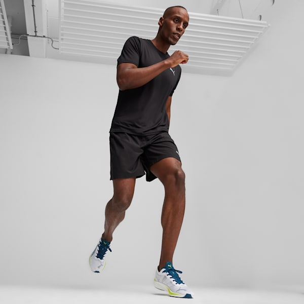 RUN CLOUDSPUN Men's Short Sleeve Running T-shirt, PUMA Black, extralarge-IND