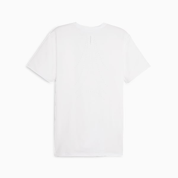 RUN CLOUDSPUN Men's Short Sleeve Running Tee, PUMA White, extralarge