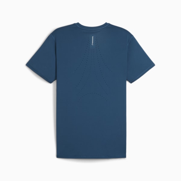 T-shirt de course CloudSpun Homme, Ocean Tropic, extralarge