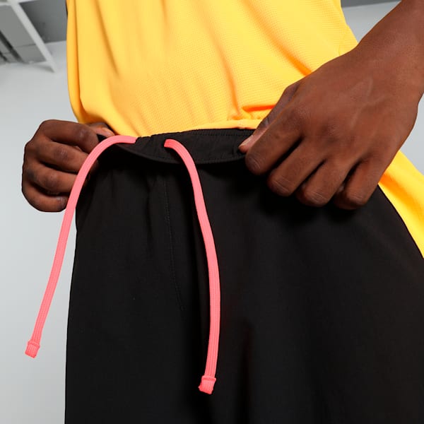 Run Velocity ULTRAWEAVE 2-in-1 Men's Running Shorts, PUMA Black-Sun Stream, extralarge-IND