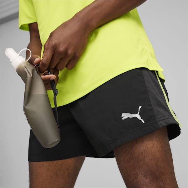 Shorts con pierna de 12cm para hombre RUN FAVORITE VELOCITY, Cheap Urlfreeze Jordan Outlet Black-Lime Pow, extralarge
