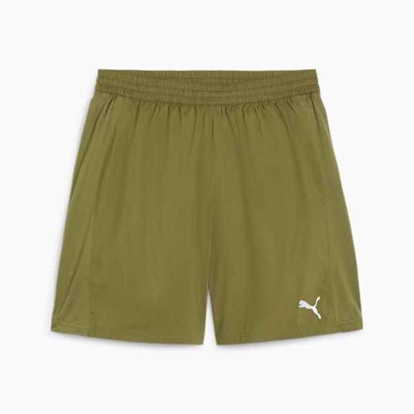 Shorts de running Hombre RUN FAV Velocity, Olive Green, extralarge