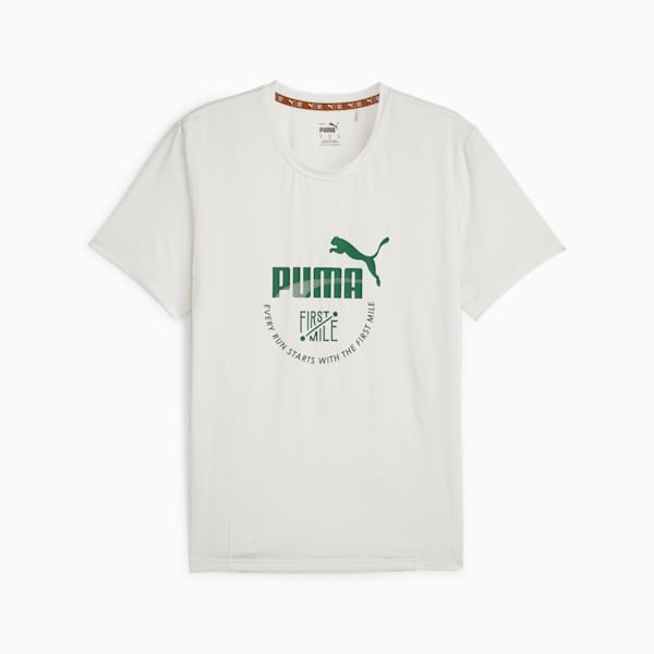 PUMA x FIRST MILE Men's Running T-shirt, Vapor Gray, extralarge-IND
