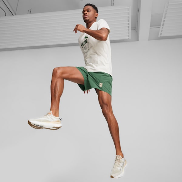 PUMA x FIRST MILE Men's Running T-shirt, Vapor Gray, extralarge-IND