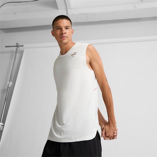 Camiseta sin mangas para correr PUMA x First Mile para hombre, Vapor Gray, extralarge