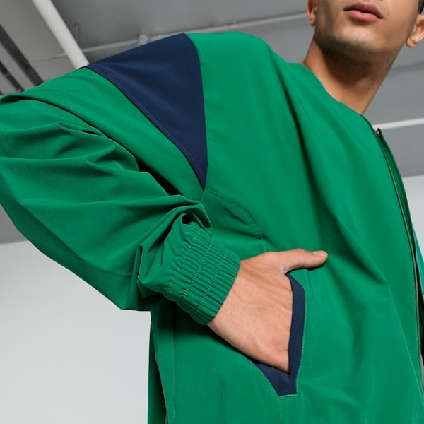 PUMA x First Mile Men's Running Jacket, Vine, extralarge-IND