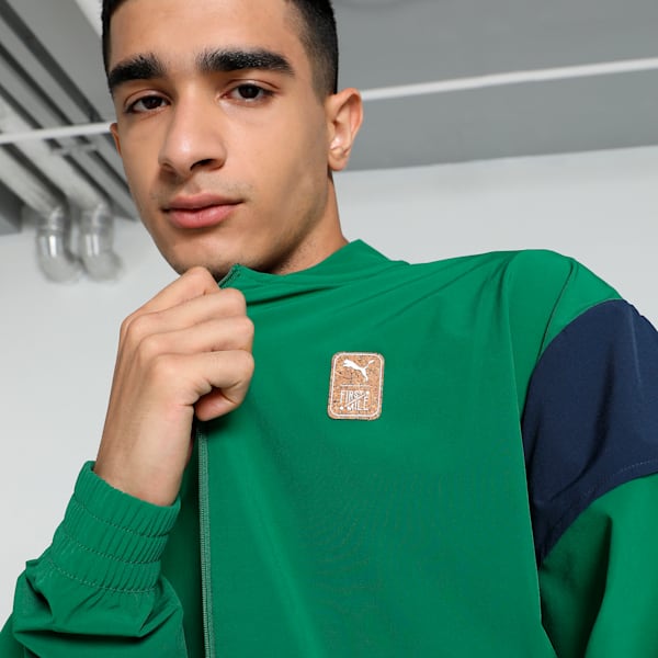 PUMA x First Mile Men's Running Jacket, Vine, extralarge-IND