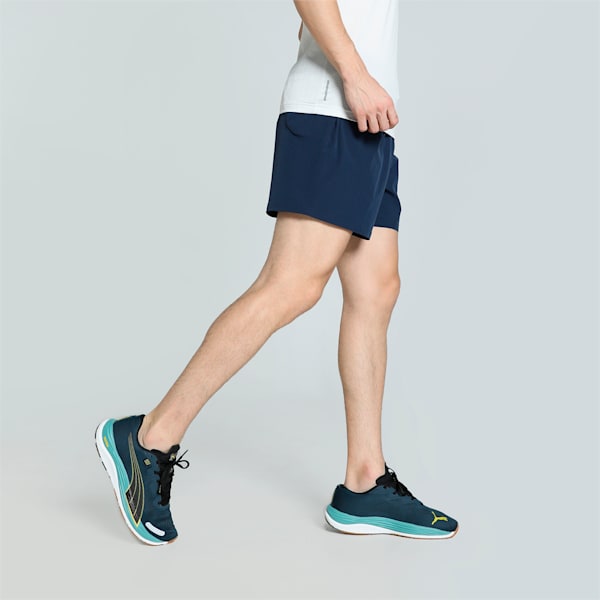 PUMA x First Mile Men's Woven Running Shorts, Club Navy, extralarge-IND