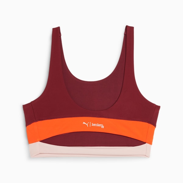 Top deportivo para mujer PUMA x lemlem, Team Regal Red, extralarge