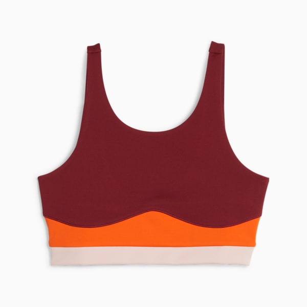 Top deportivo para mujer PUMA x lemlem, Team Regal Red, extralarge