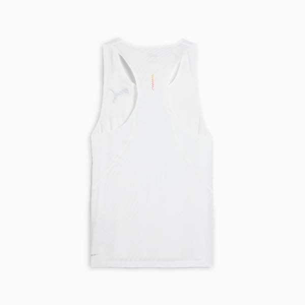 RUN ULTRASPUN Men's Running Singlet, PUMA White-AOP, extralarge