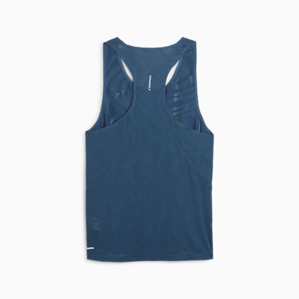 RUN ULTRASPUN Men's Running Singlet, Ocean Tropic, extralarge-AUS