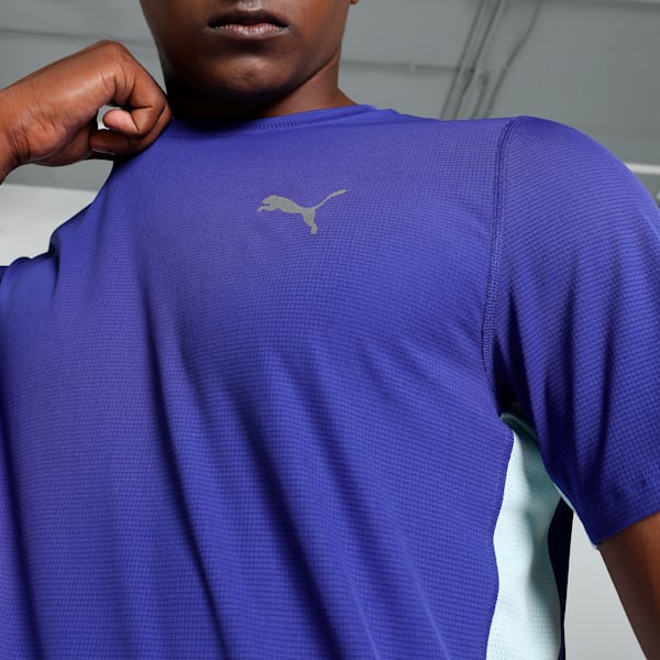 RUN FAVORITE Men's Running T-shirt, Lapis Lazuli, extralarge-IND