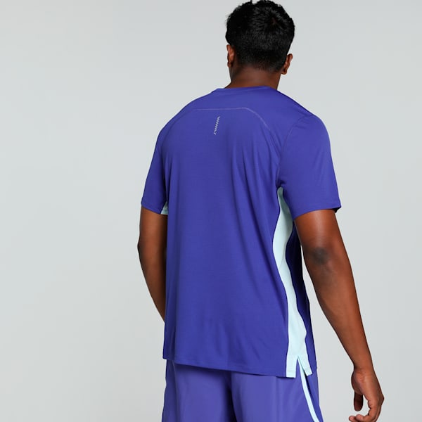 RUN FAVORITE Men's Running T-shirt, Lapis Lazuli, extralarge-IND