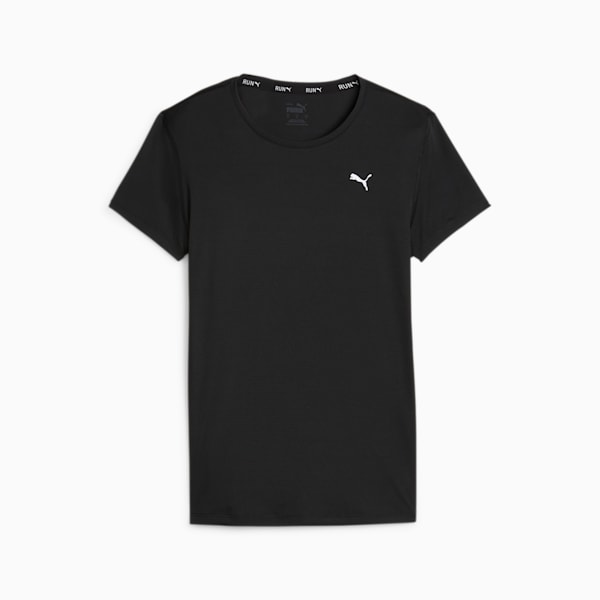 RUN FAVORITE Women's Running T-shirt, PUMA Black, extralarge-AUS