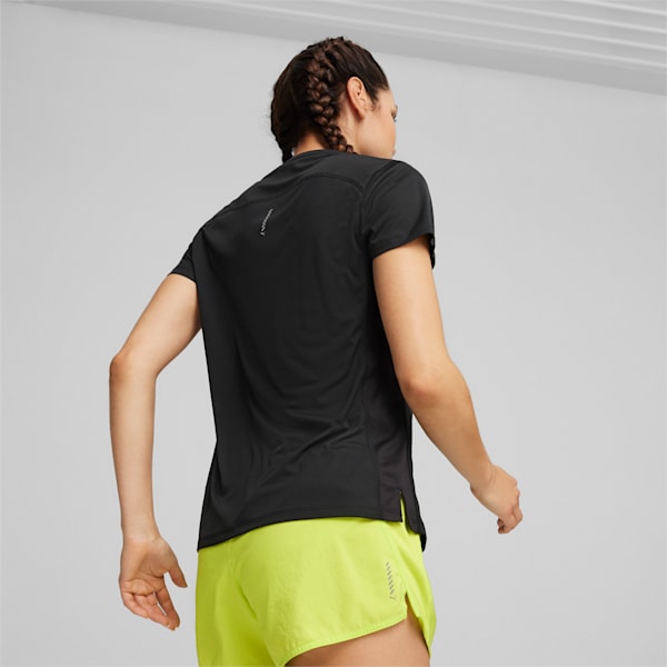 RUN FAVORITE Women's Running T-shirt, PUMA Black, extralarge-AUS