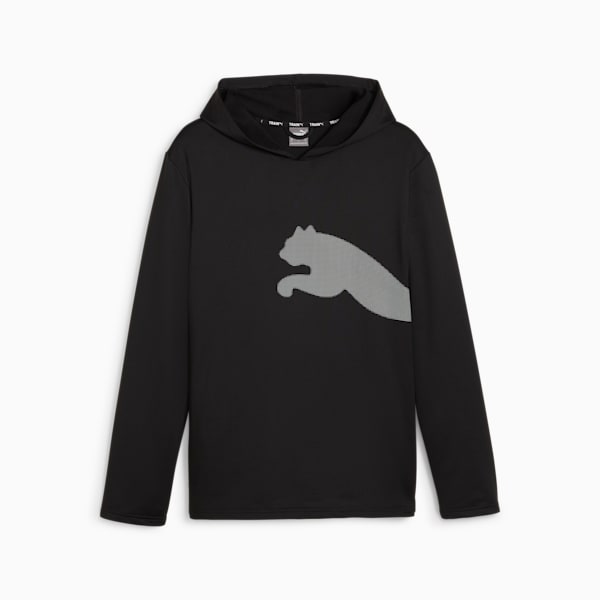 Sudadera con capucha para hombre Train All Day Big Cat, PUMA Black, extralarge