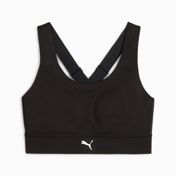 PWRbreathe RUN High Support Bra, PUMA Black, extralarge