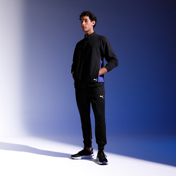 French Terry Men's Training Pants, PUMA Black, extralarge-IND