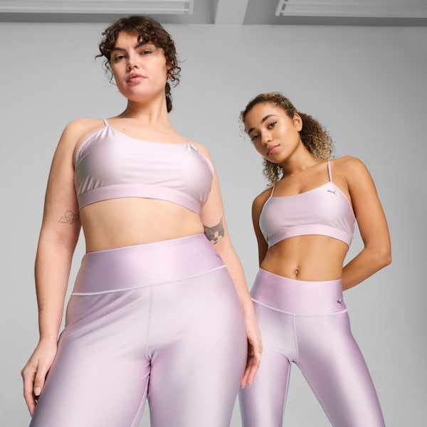 Top deportivo de entrenamiento Move SUMMER DAZE para mujer, Grape Mist, extralarge
