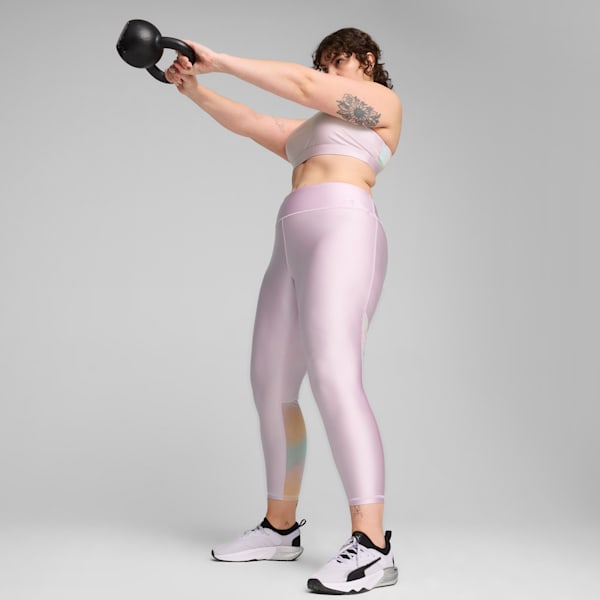 Top deportivo de entrenamiento Move SUMMER DAZE para mujer, Grape Mist, extralarge