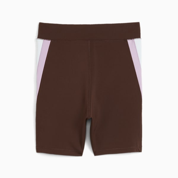 PUMA x lemlem Women's Bike Shorts, Dark Chocolate, extralarge-AUS