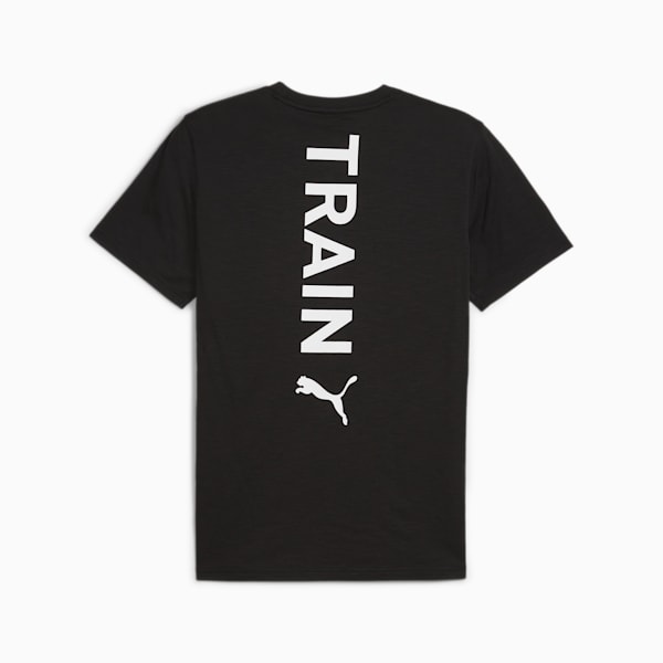 Train Vertical Men's Training T-shirt, PUMA Black, extralarge-IND