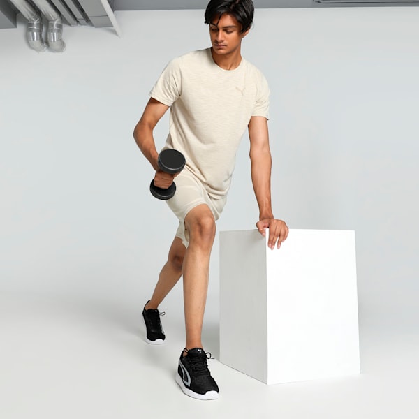 Train Vertical Men's Training T-shirt, Putty, extralarge-IND