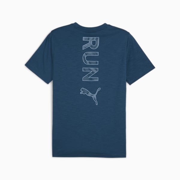 RUN VERTICAL Men's Running T-shirt, Ocean Tropic, extralarge-IDN